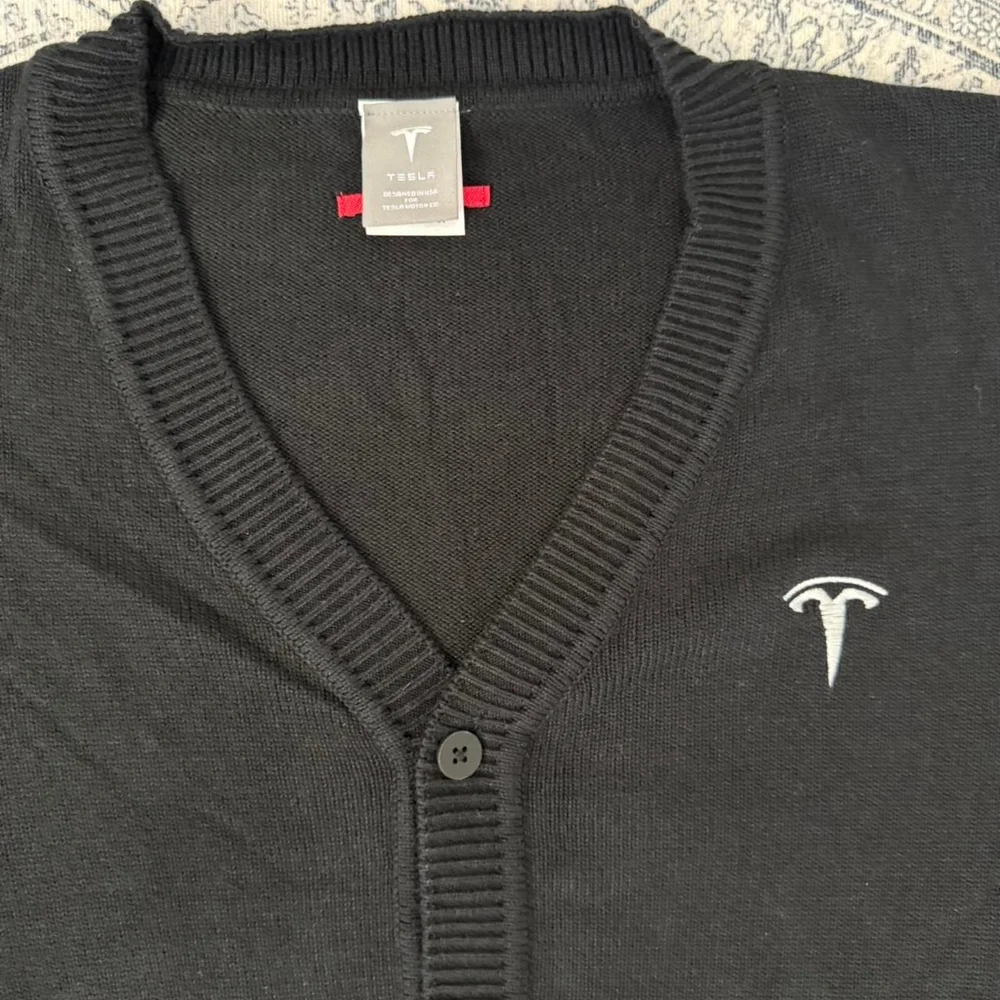 Black Tesla Cardigan - XL